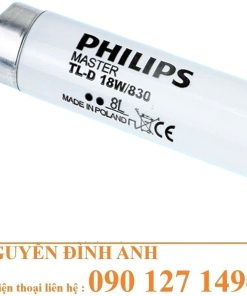 Bóng đèn TL83 cho tủ so màu Philips TL-D 18W/830 – Chuẩn xác màu sắc