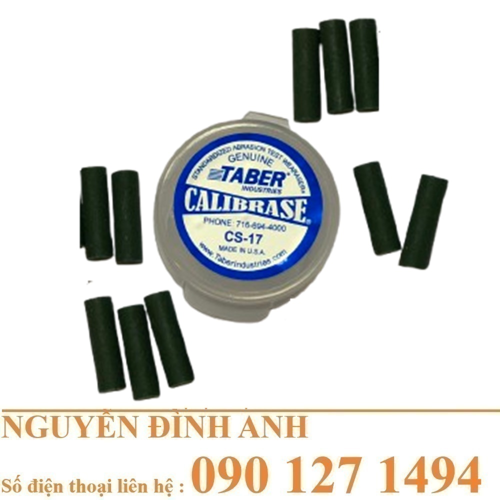 Thanh mài CS‑17 hãng Taber – Chất lượng vật liệu và kiểm tra độ bền