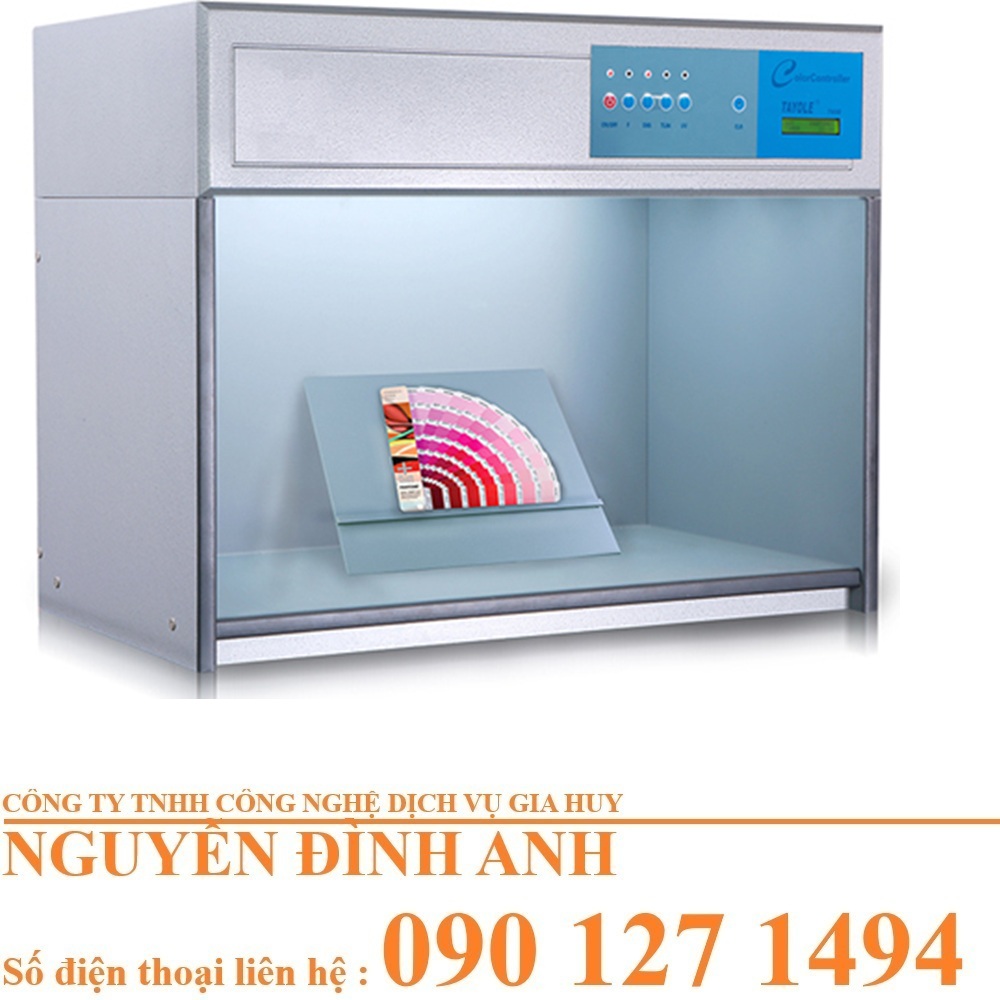 Tủ so màu P60(6) 3NH: Giải pháp tủ so màu chuẩn công nghiệp cho ngành sơn, bao bì & may mặc