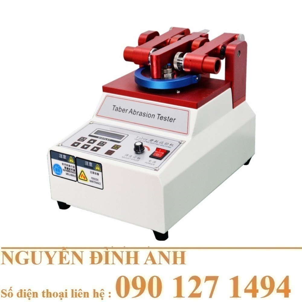 Máy kiểm tra độ mài mòn bằng phương pháp Taber – Giải pháp tối ưu cho ngành may mặc và vật liệu